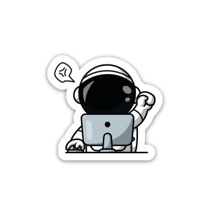 Astronaut sticker