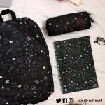 Black stars Backpack -Set - الصورة 5