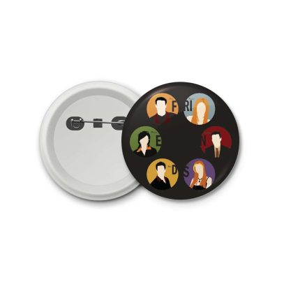 Friends 7- blastic badge
