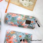 ⁦Orange Flower Backpack -Set⁩ - الصورة ⁦5⁩