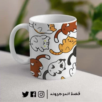 مج - Cats pink