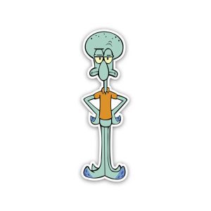 Squidward meme SpongeBob Cartoon 2- sticker
