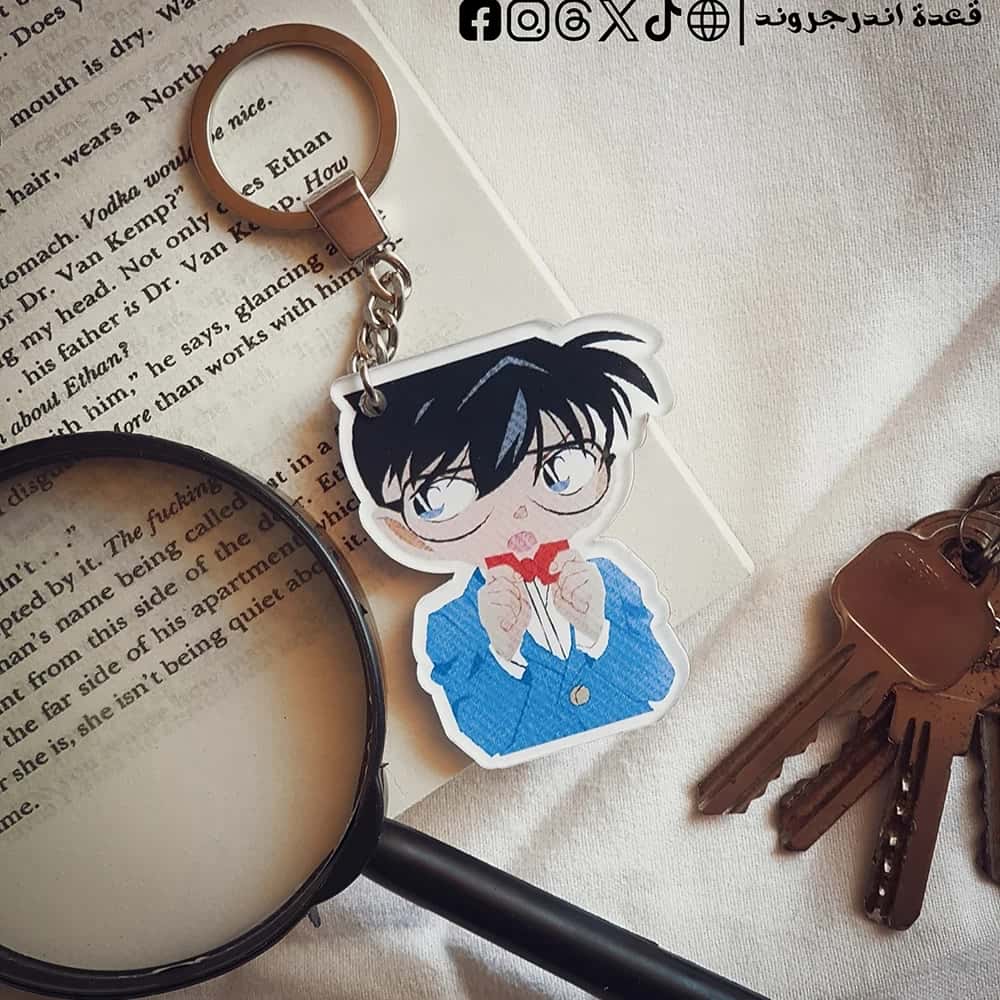 qjbR6CB1gRwjm2hntPmYSnut0Ig1kvvNepe5yVZr.jpg Case Closed Detective Conan -key chain - الصورة 1