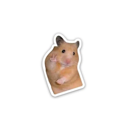 rat hi 1- sticker