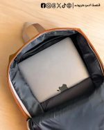 ⁦Rust orange Corduroy -Backpack⁩ - الصورة ⁦4⁩