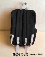 ⁦Black Corduroy -Backpack⁩ - الصورة ⁦5⁩