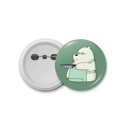 We Bare Bear 3- blastic badge