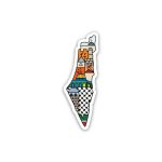 Palestine Map- Sticker