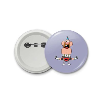 Uncle Grandpa Cartoon- blastic badge