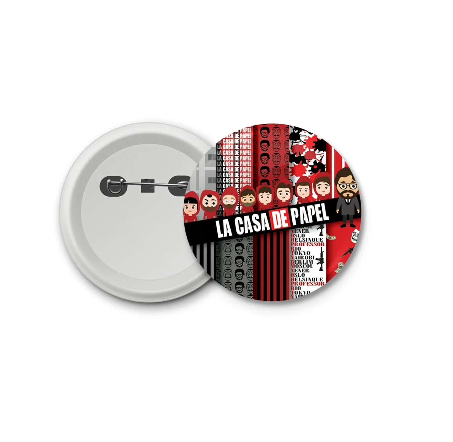 vEwuB4ZnjUyBtEzIVeNRXXKRJFzyUv48IPRIGXg2.jpg La Casa De Papel- blastic badge - الصورة 1