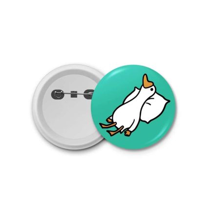 Duck  sleeping- blastic badge