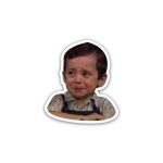 Crying Boy meme 2- Sticker