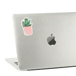 ⁦Cactus Alo Vera Plant- Sticker⁩ - الصورة ⁦2⁩