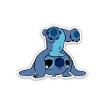 Stitch Cartoon Disney- Sticker