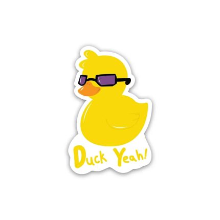 Duck you- sticker