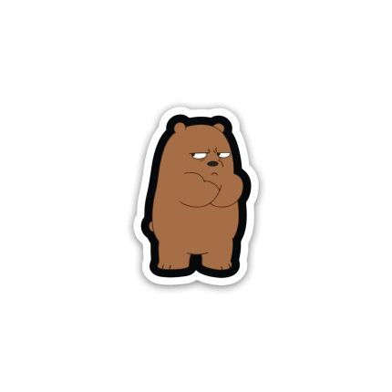 grizzly- sticker