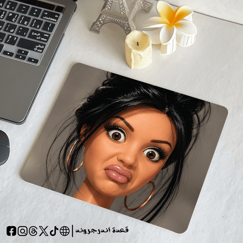 img_6238 Judging you 4 - mouse pad - الصورة 1
