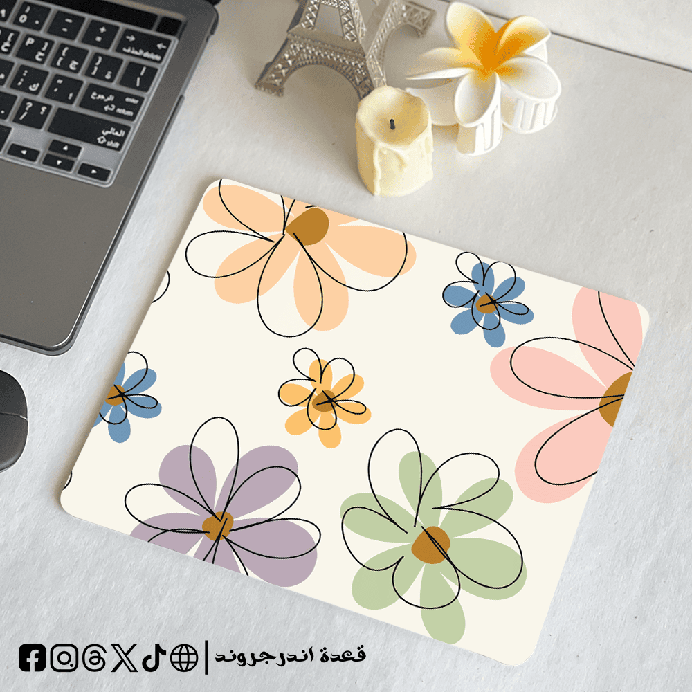 img_6669 Flowers - mouse pad - الصورة 1