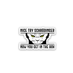 Schrödinger’s Box - sticker