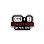 Ctrl + Z - sticker