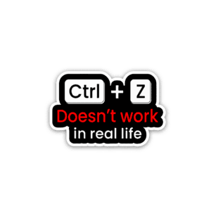 Ctrl + Z - sticker