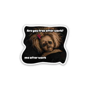 Judging you 5 - sticker