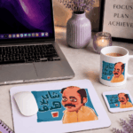 Matchy bundle(mug & coaster & mouse pad) – شاي بلا هدف